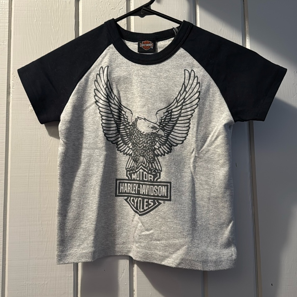 EUC Harley Davidson boys 4/5t tshirt